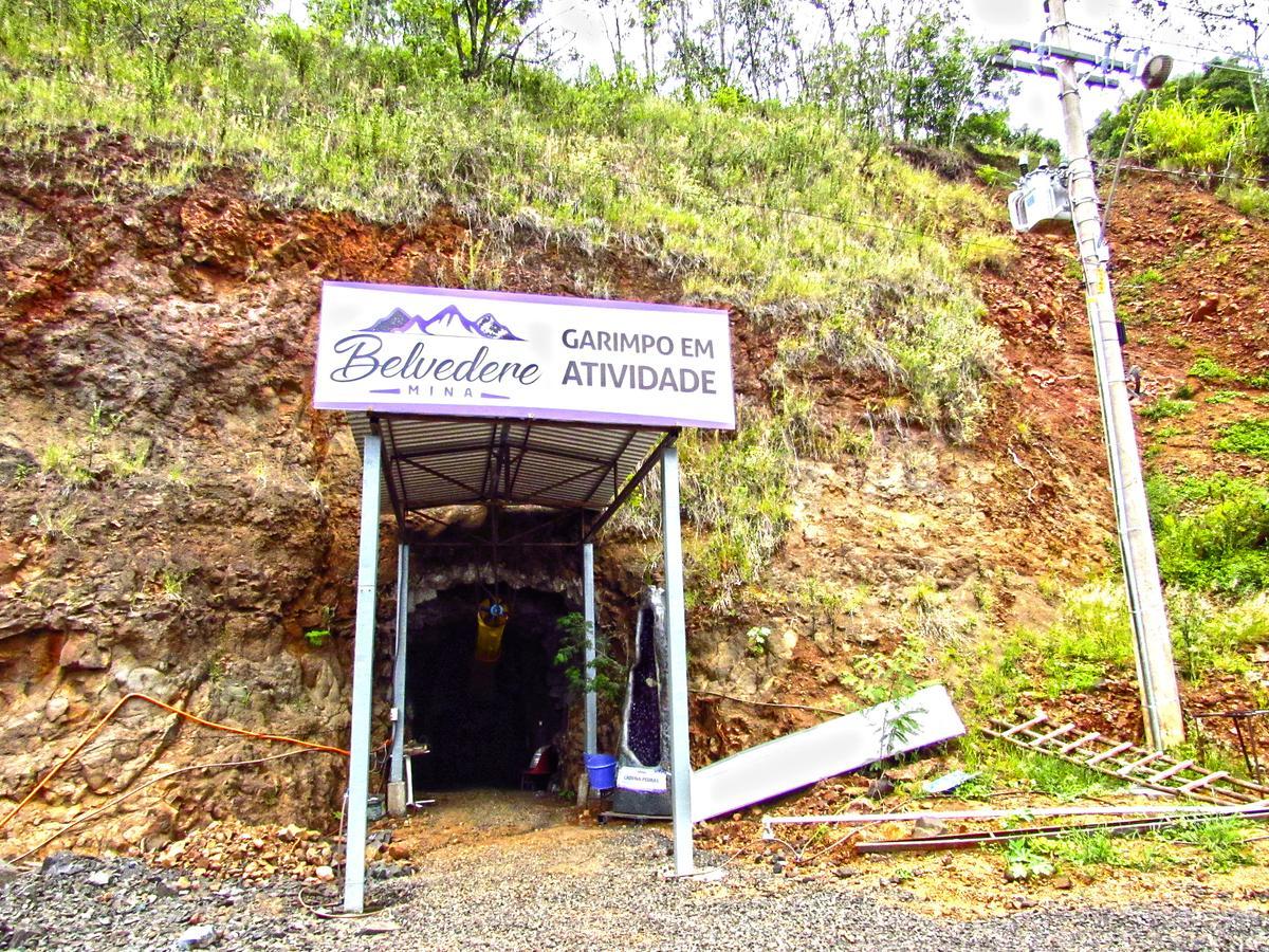 Hotel E Restaurante Belvedere Mina Ametista do Sul Exterior foto
